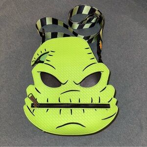 NWOT Loungefly Disney Nightmare Before Christmas Oogie Boogie GITD Crossbody Bag
